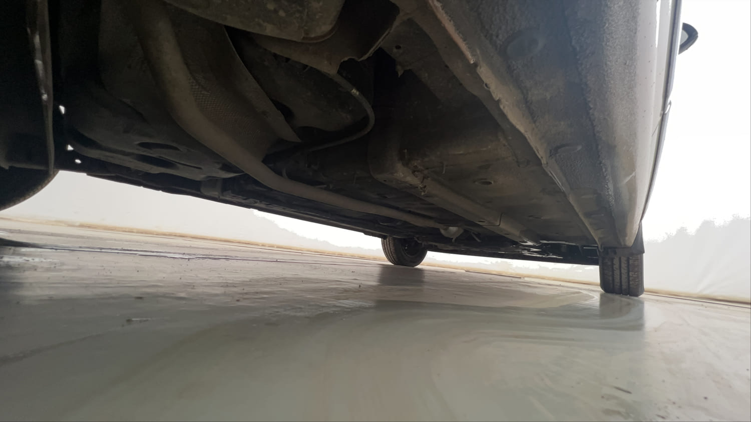 Used 2022 Hyundai Santro Sportz Petrol Manual extra REAR RIGHT UNDERBODY VIEW