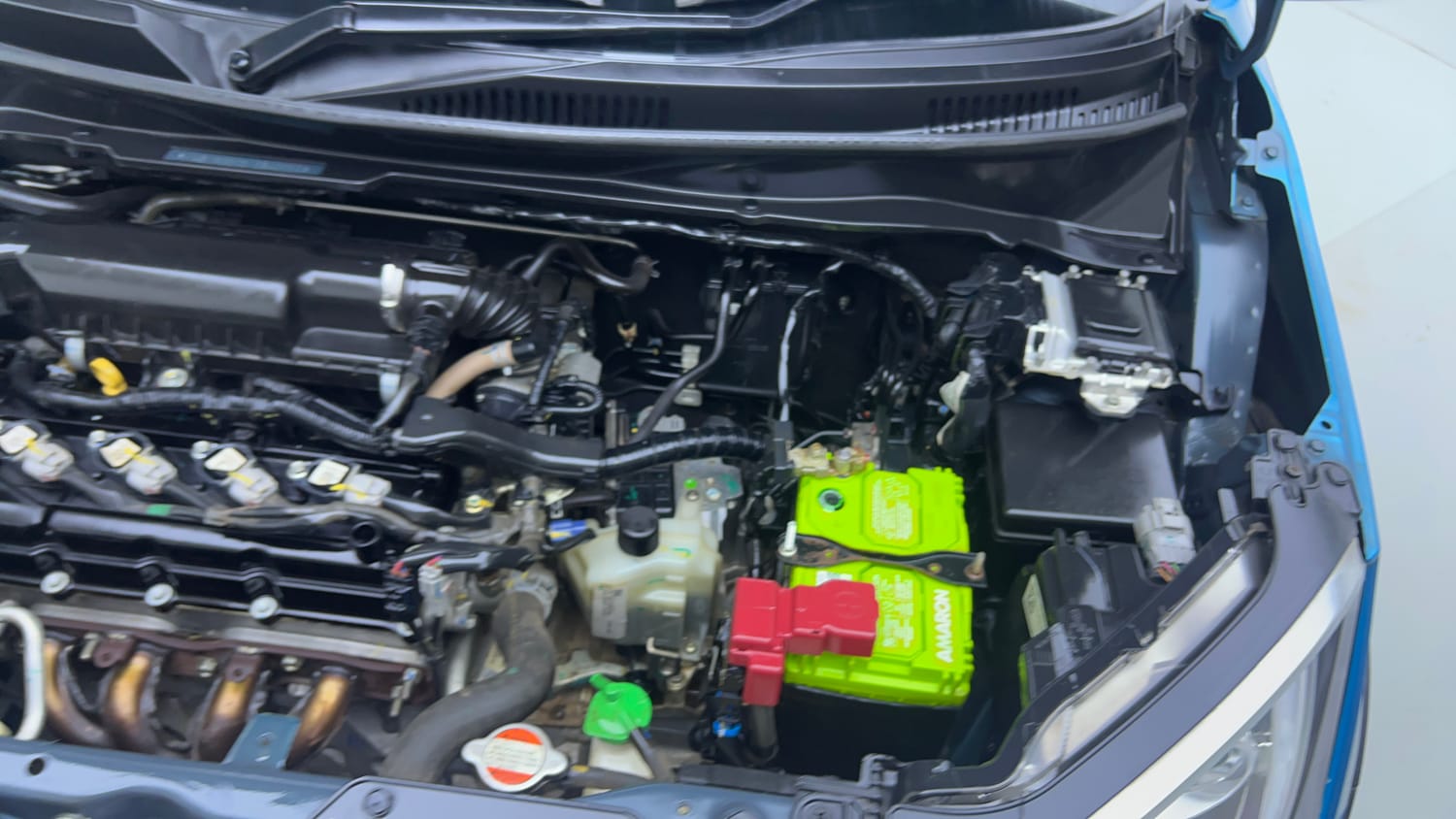 Used 2022 Maruti Suzuki Ignis Alpha 1.2 AMT Petrol Automatic engine ENGINE LEFT SIDE VIEW