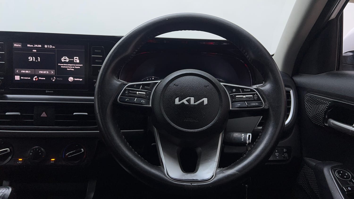 Used 2022 Kia Seltos HTK 1.5 Diesel Diesel Manual interior STEERING VIEW