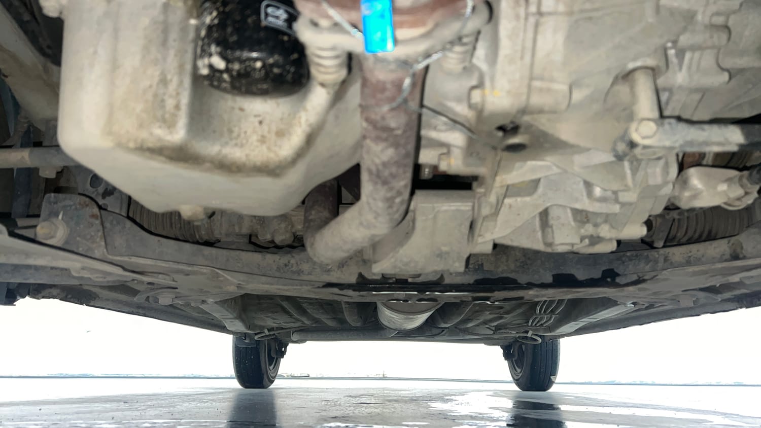 Used 2024 Maruti Suzuki Celerio ZXi Petrol Manual extra FRONT LEFT UNDERBODY VIEW