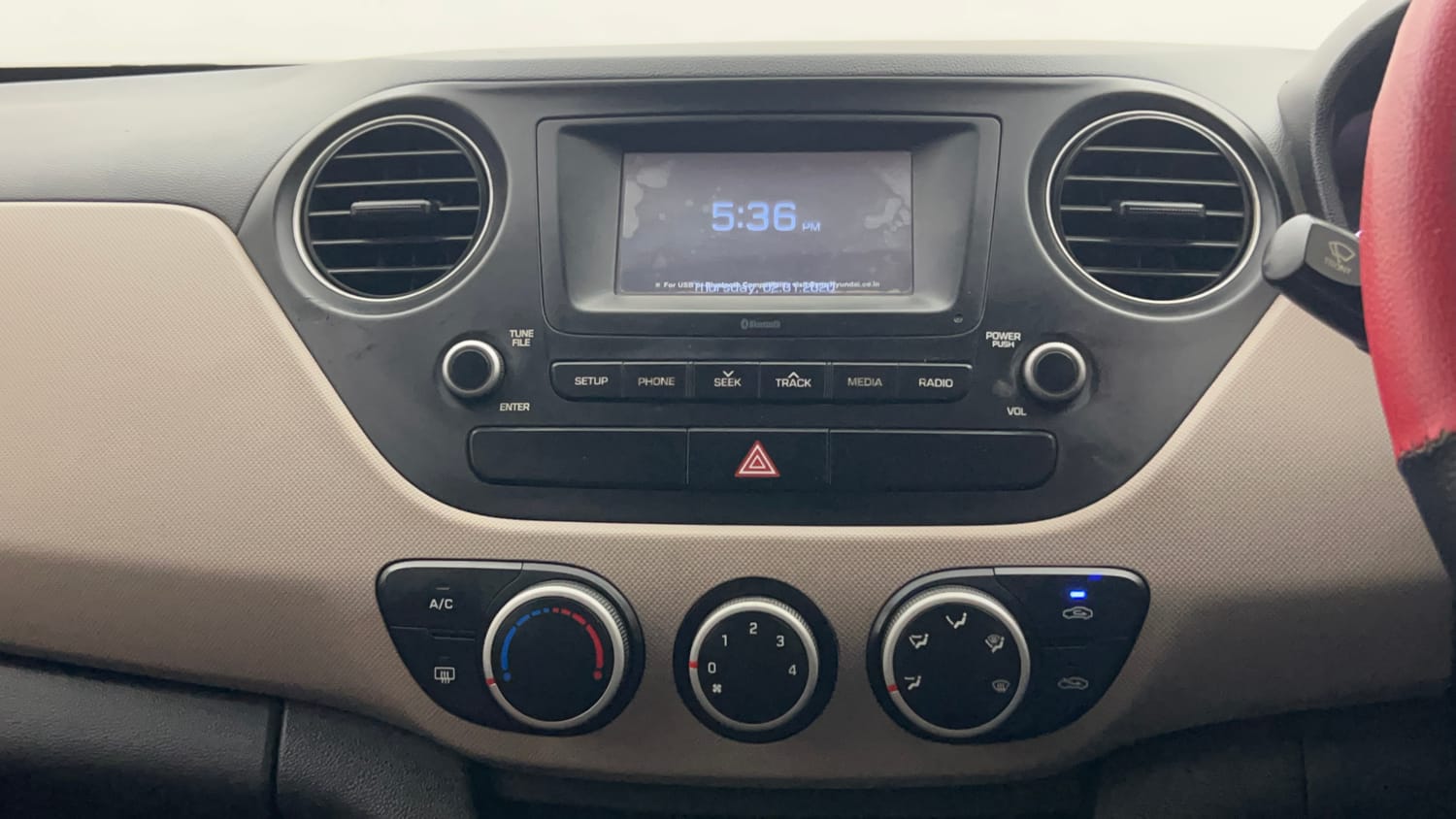 Used 2017 Hyundai Grand i10 Sportz 1.2 Kappa VTVT Petrol Manual top_features Integrated (in-dash) music system