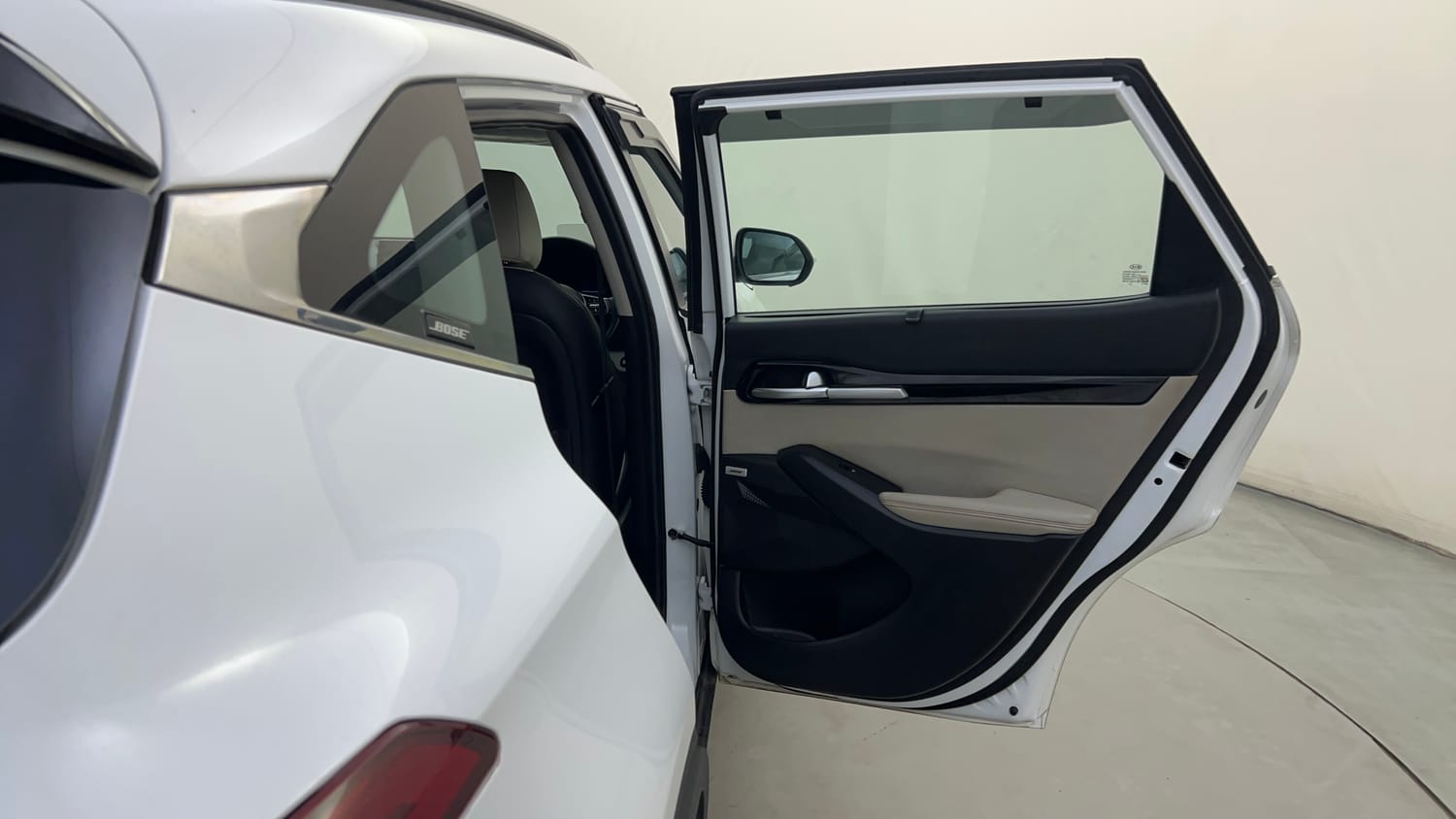 Used 2020 kia Seltos GTX Plus DCT 1.4 Petrol Automatic interior RIGHT REAR DOOR OPEN VIEW