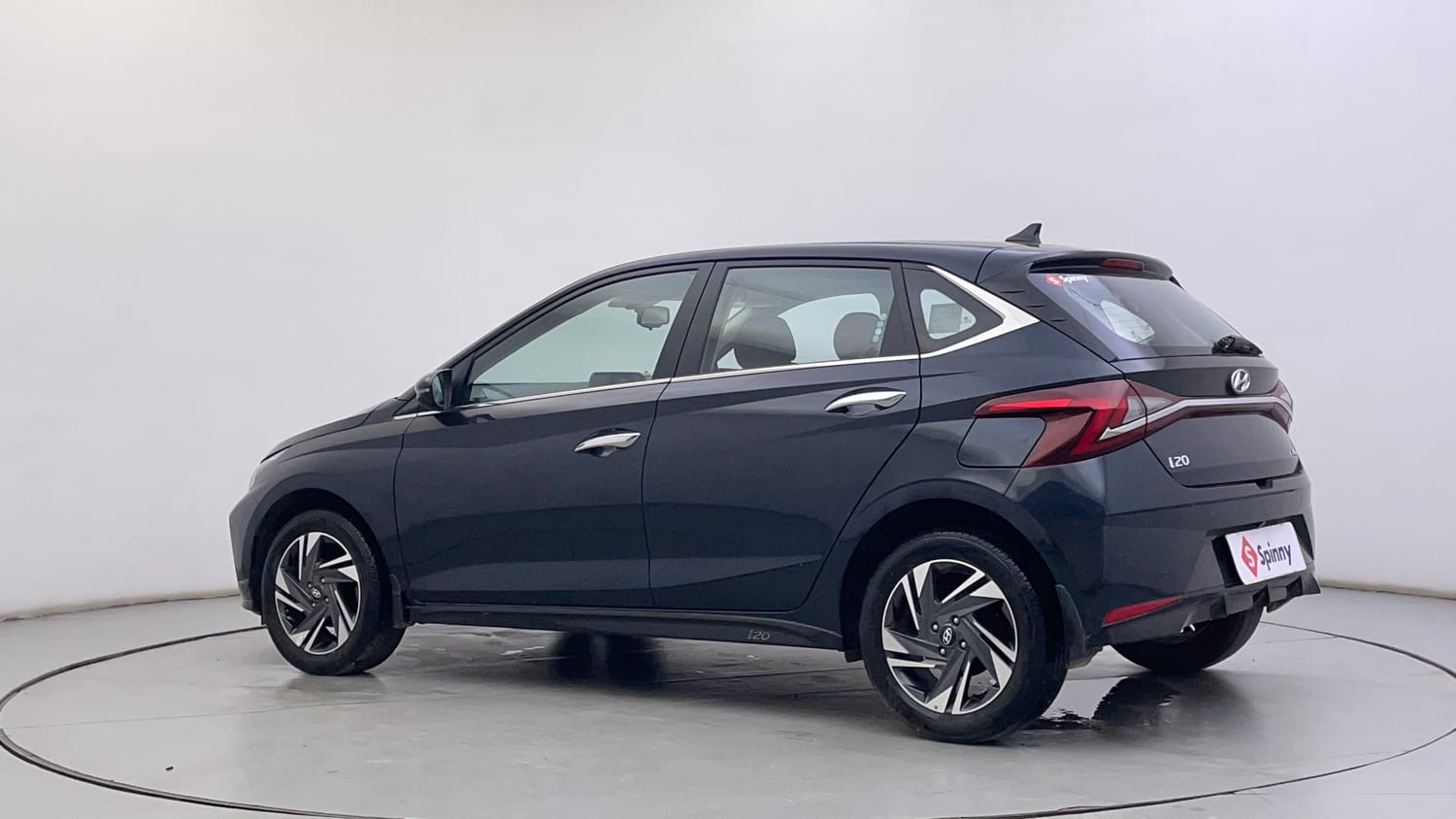 Used 2023 Hyundai i20 Asta (O) 1.0 Turbo DCT Petrol Automatic exterior LEFT REAR CORNER VIEW