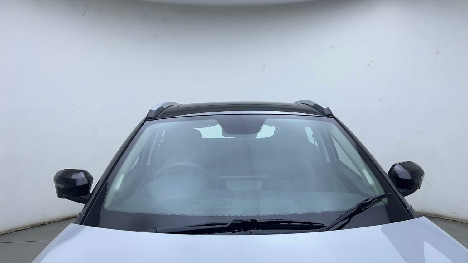 Used 2026 Tata Nexon Creative Plus (PS) 1.5 Diesel 6AMT Dual Tone Diesel Automatic exterior FRONT WINDSHIELD VIEW