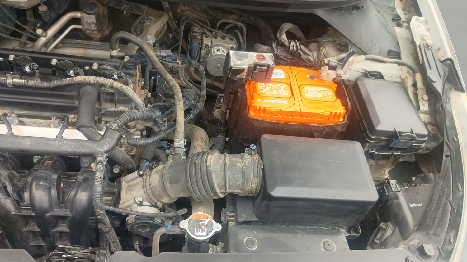 Used 2018 Hyundai Elite i20 Asta 1.2 (O) Petrol Manual engine ENGINE LEFT SIDE VIEW