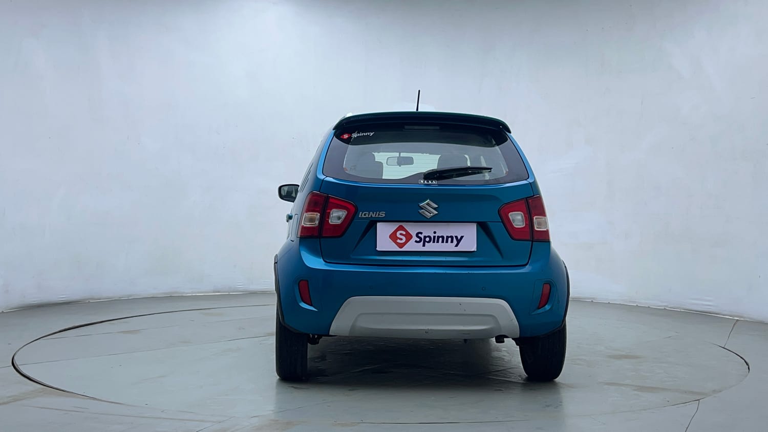 Used 2022 Maruti Suzuki Ignis Alpha 1.2 AMT Petrol Automatic exterior BACK VIEW
