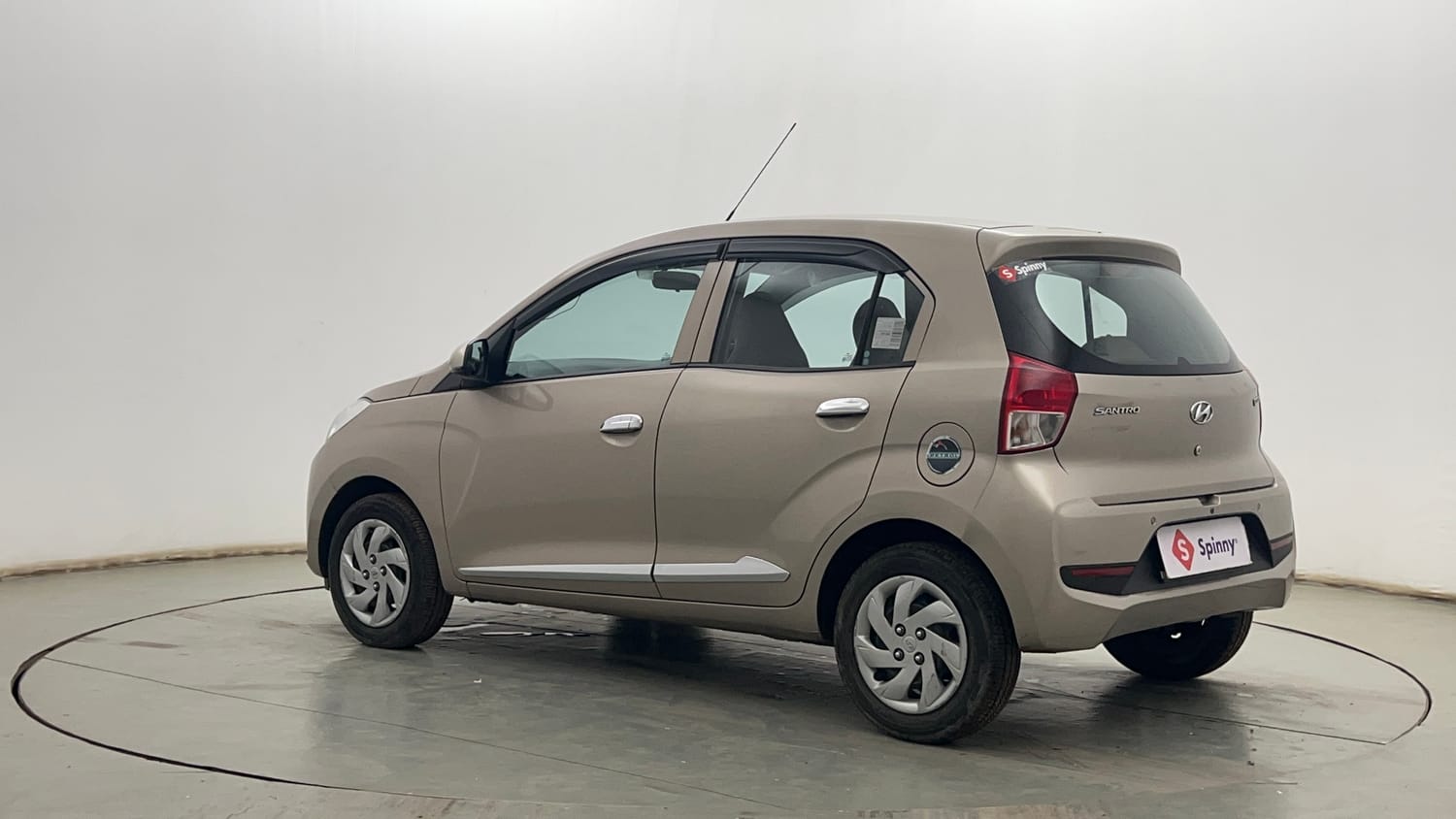 Used 2022 Hyundai Santro Sportz Petrol Manual exterior LEFT REAR CORNER VIEW