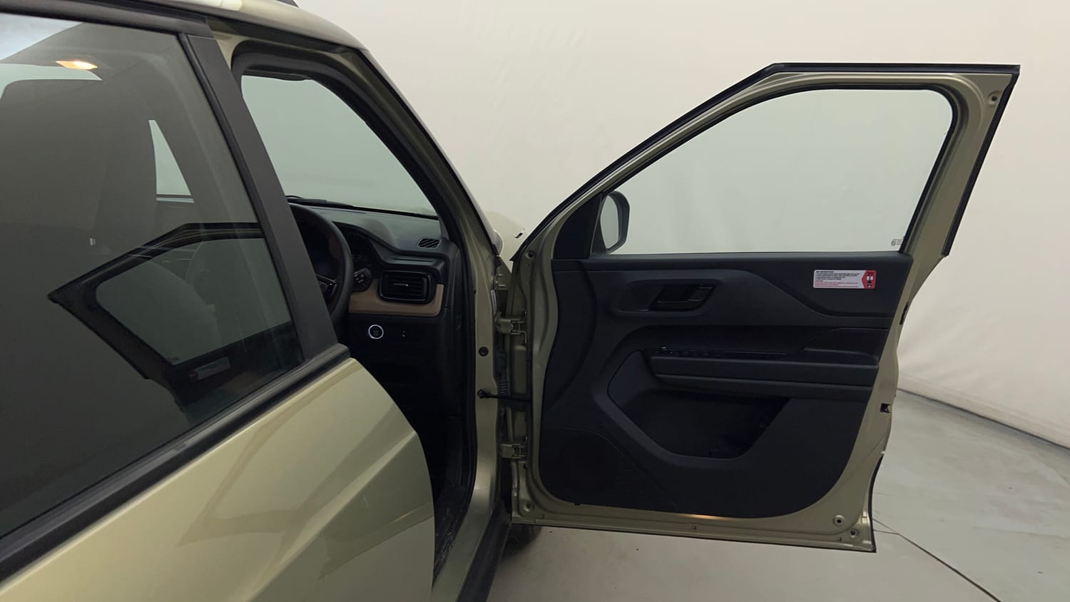 Used 2022 Tata Punch Kaziranga Creative AMT Petrol Automatic interior RIGHT FRONT DOOR OPEN VIEW