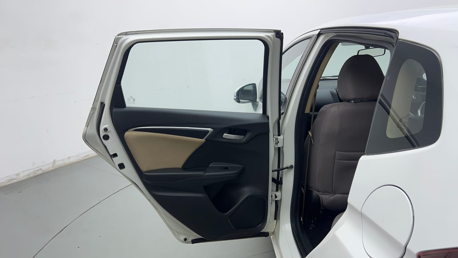 Used 2015 Honda Jazz V AT Petrol Petrol Automatic interior LEFT REAR DOOR OPEN VIEW
