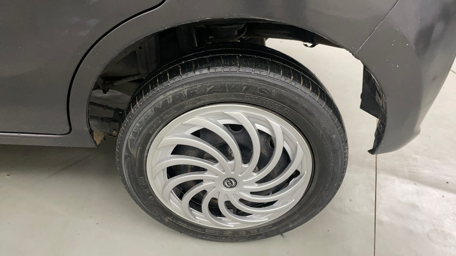 Used 2020 Maruti Suzuki Alto K10 VXi Petrol Manual tyres LEFT REAR TYRE RIM VIEW