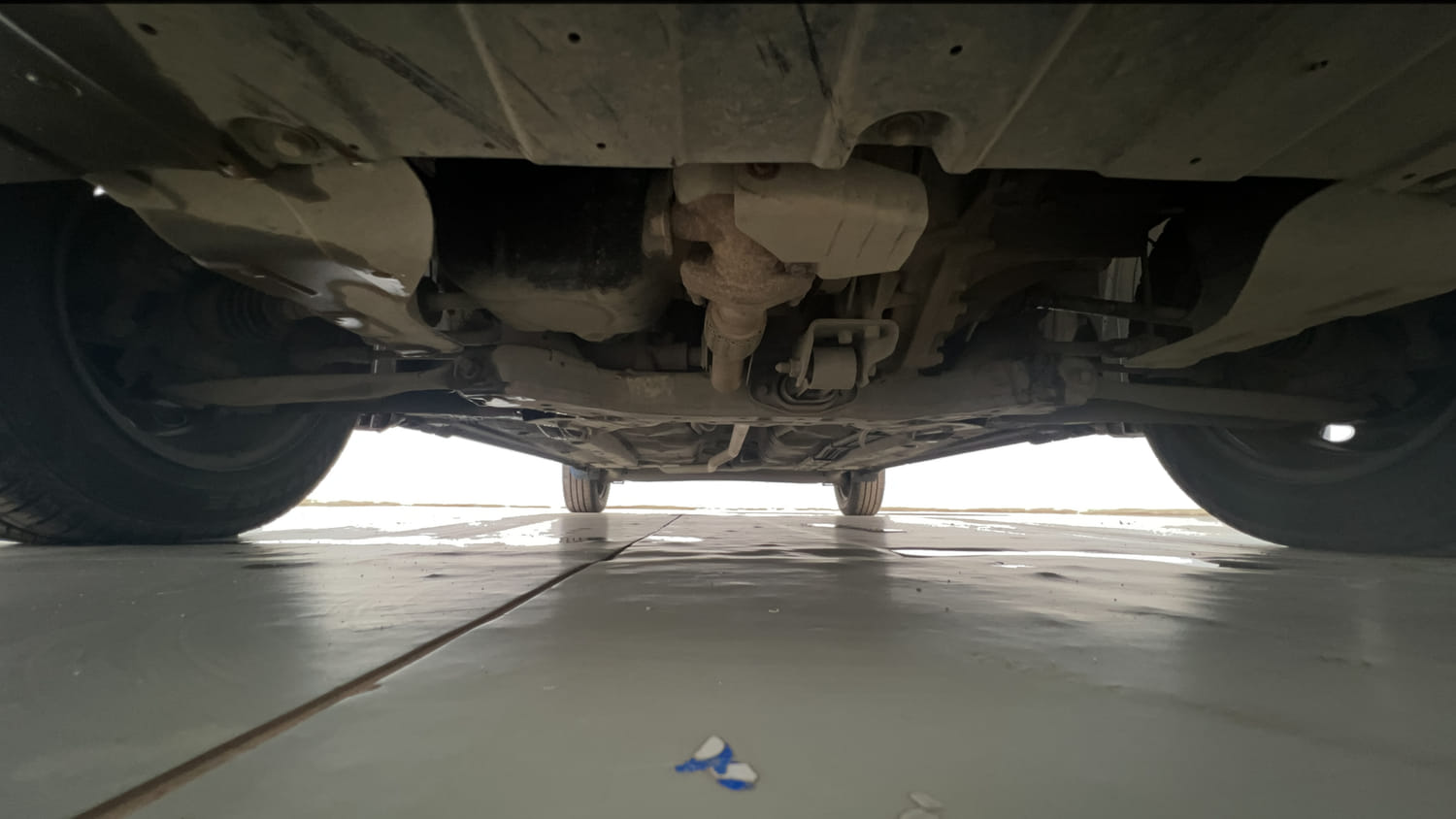 Used 2019 Hyundai Santro Sportz Petrol Manual extra FRONT LEFT UNDERBODY VIEW