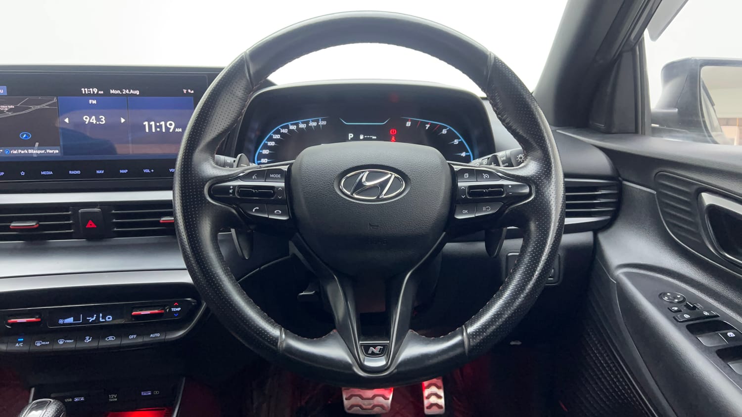 Used 2022 Hyundai i20 N Line N8 1.0 Turbo DCT Petrol Automatic interior STEERING VIEW