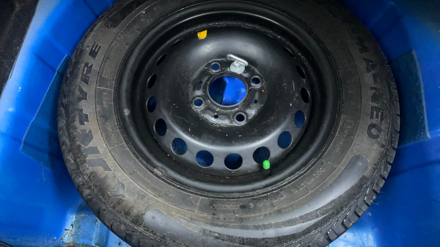 Used 2020 Tata Tiago XT Petrol Manual tyres SPARE TYRE VIEW