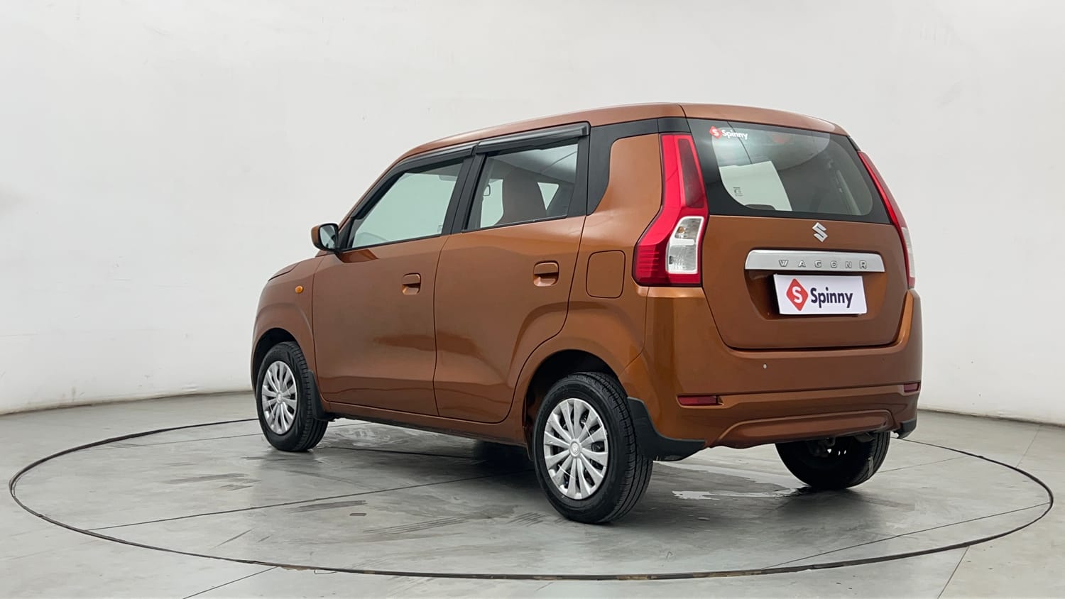 Used 2019 Maruti Suzuki Wagon R VXi 1.2 Petrol Manual exterior LEFT REAR CORNER VIEW