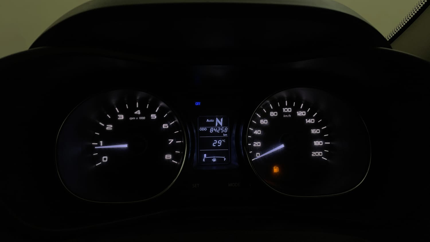 Used 2019 Tata Nexon XZA Plus Diesel Diesel Automatic interior CLUSTERMETER VIEW