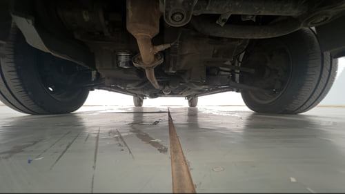 Used 2017 Maruti Suzuki Wagon R VXI Petrol Manual extra FRONT LEFT UNDERBODY VIEW