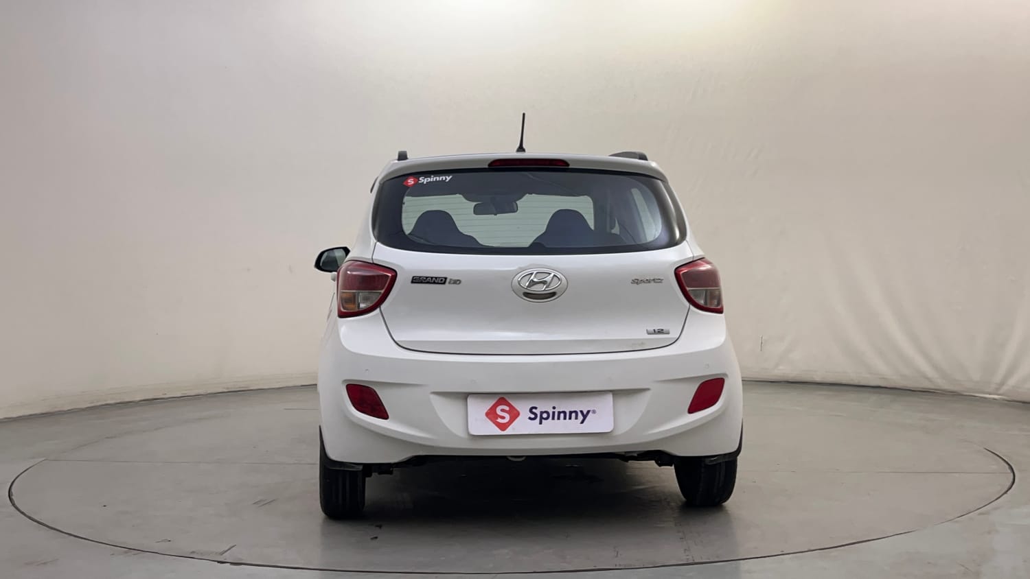 Used 2016 Hyundai Grand i10 Sportz 1.2 Kappa VTVT Petrol Manual exterior BACK VIEW