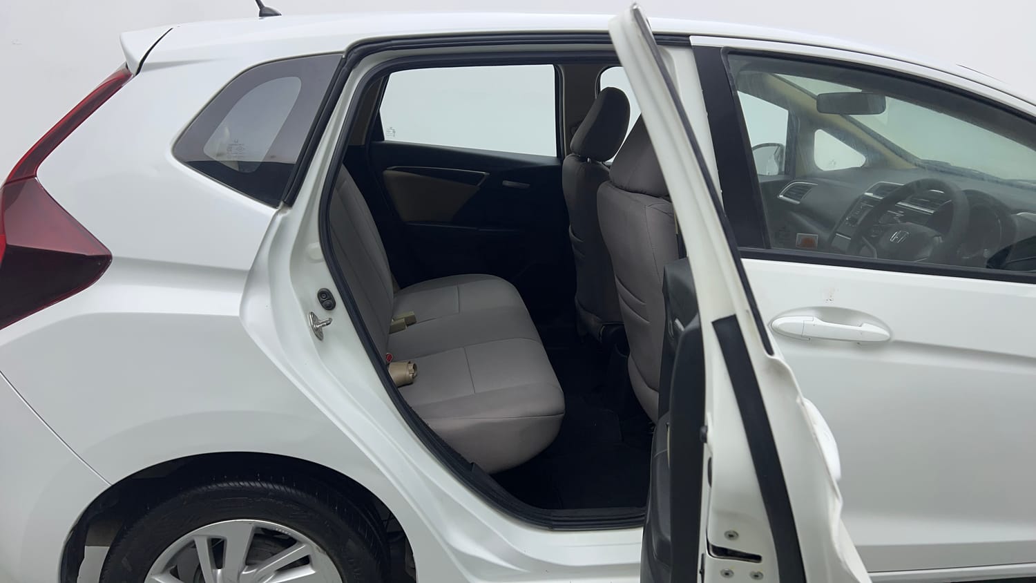 Used 2015 Honda Jazz V AT Petrol Petrol Automatic interior RIGHT SIDE REAR DOOR CABIN VIEW