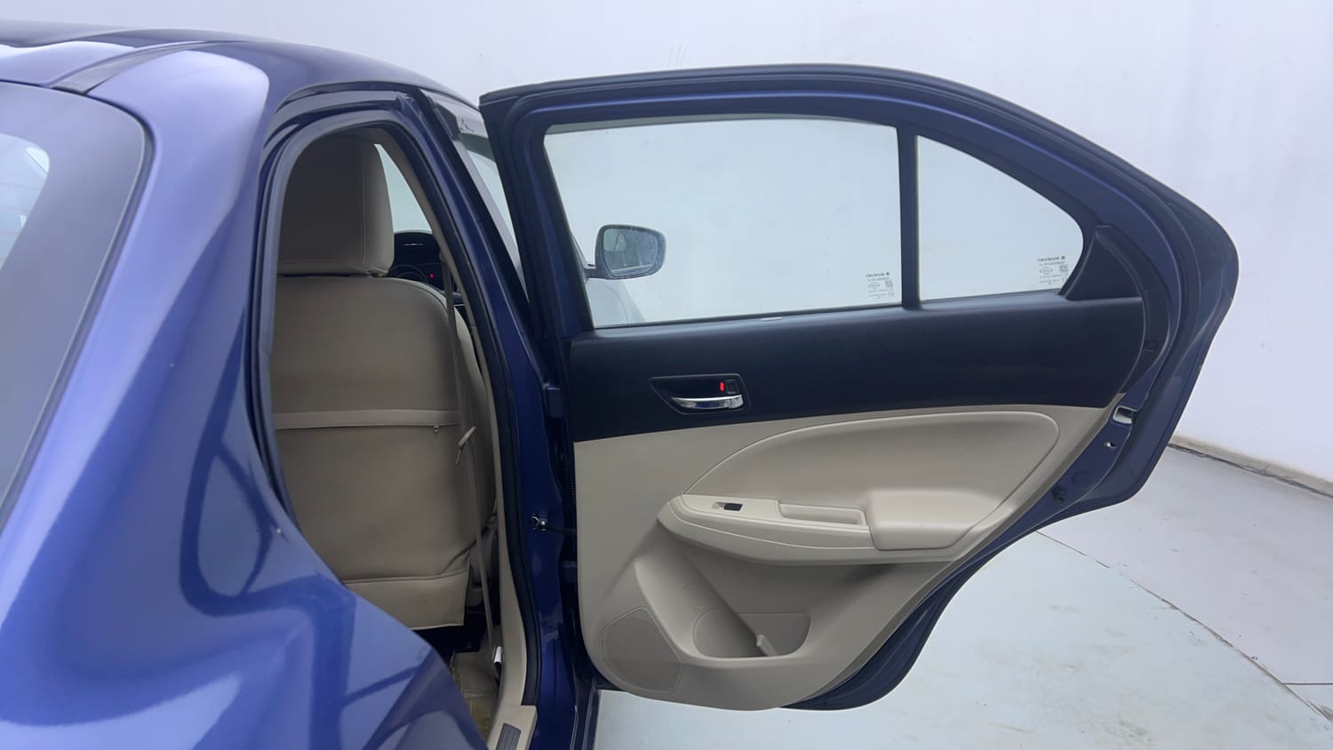 Used 2018 Maruti Suzuki Dzire ZXi AMT Petrol Automatic interior RIGHT REAR DOOR OPEN VIEW