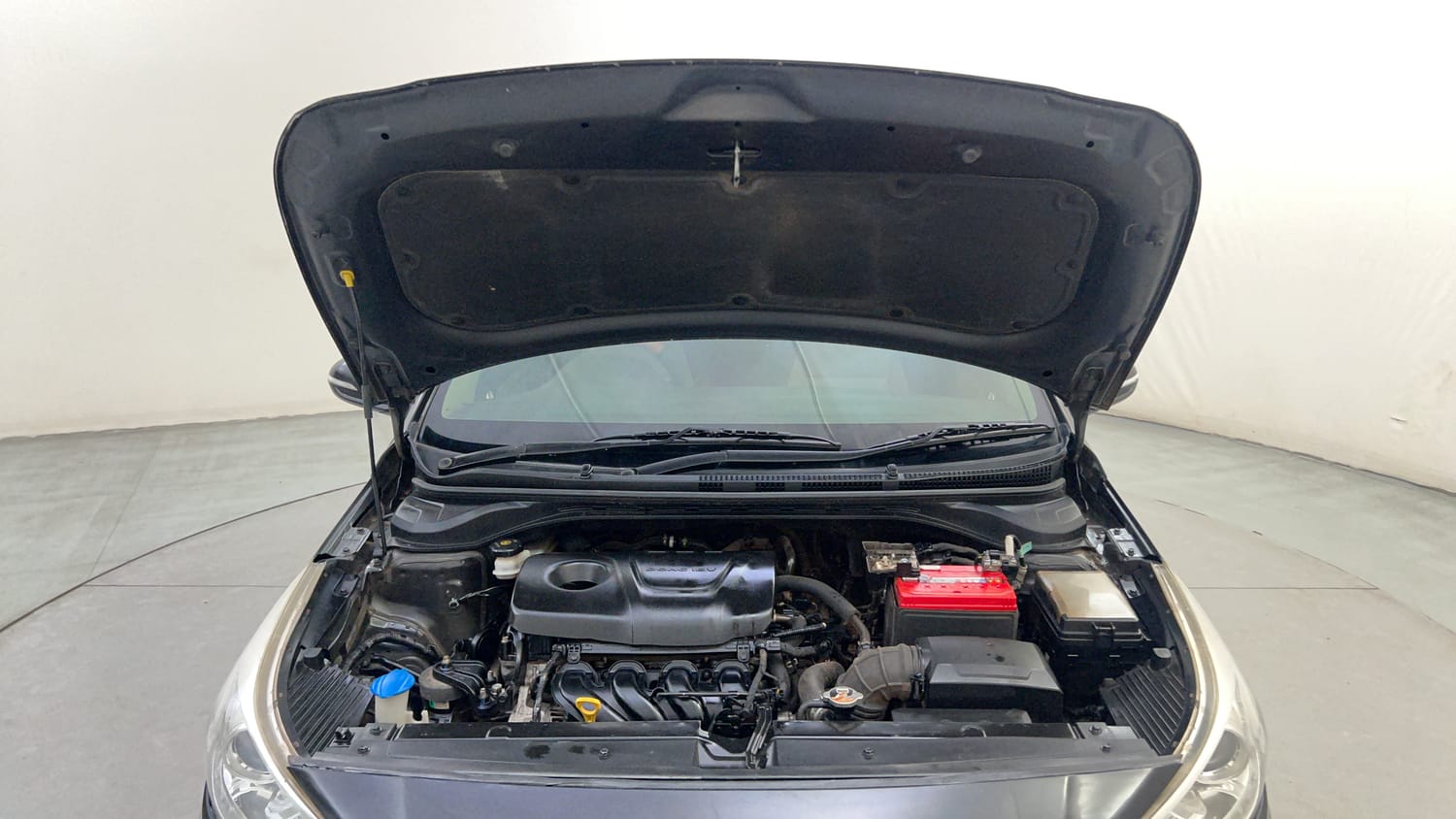 Used 2018 Hyundai Verna SX (O)1.6 VTVT Petrol Manual engine ENGINE & BONNET OPEN FRONT VIEW