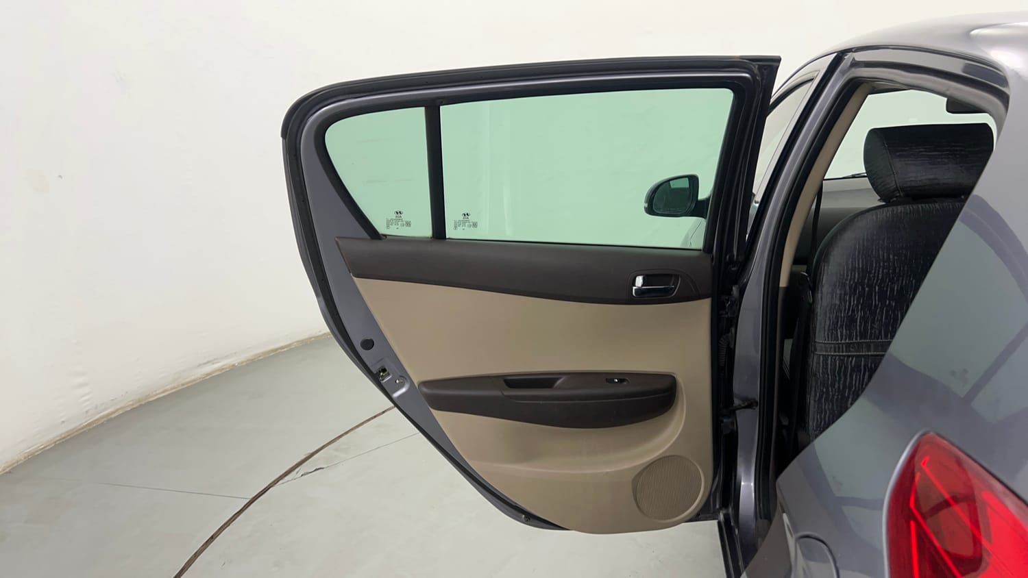 Used 2012 Hyundai i20 Asta 1.2 Petrol Manual interior LEFT REAR DOOR OPEN VIEW