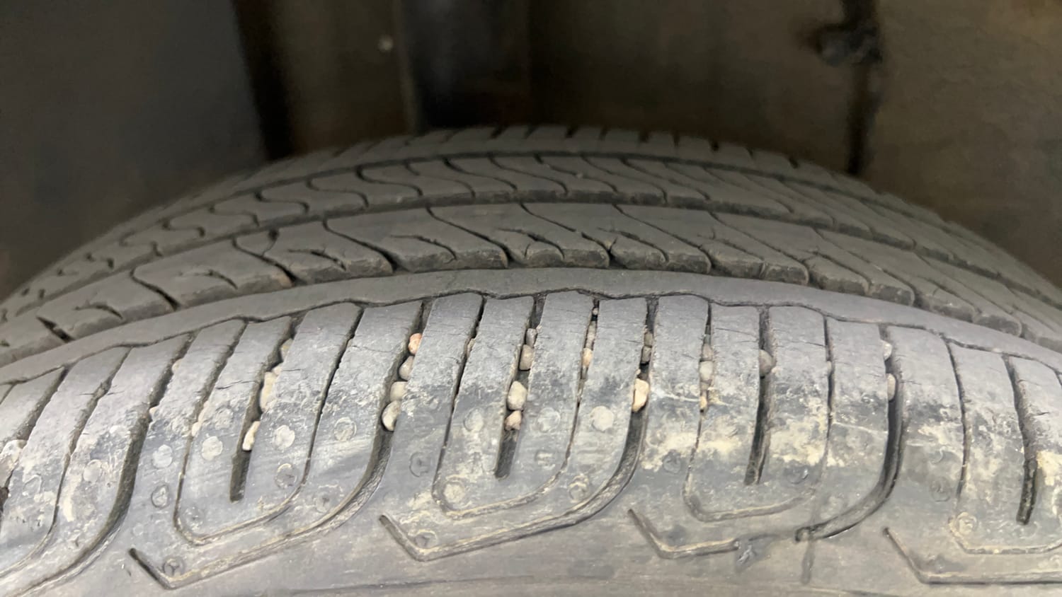 Used 2023 Tata Altroz XZ Diesel Diesel Manual tyres RIGHT REAR TYRE TREAD VIEW