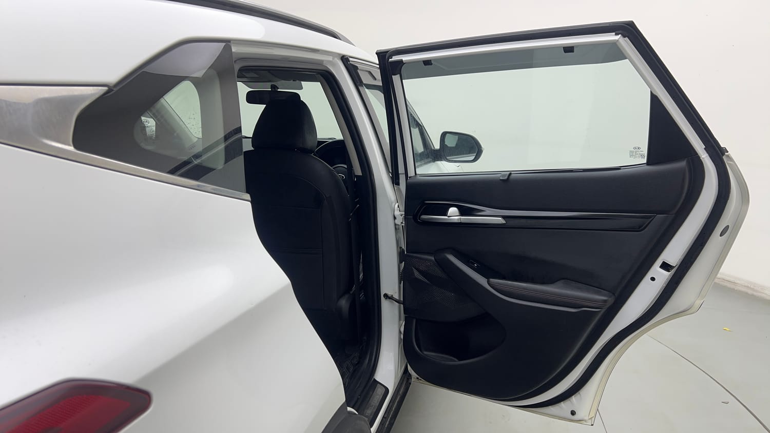 Used 2020 Kia Seltos GTK 1.4 Petrol Manual interior RIGHT REAR DOOR OPEN VIEW