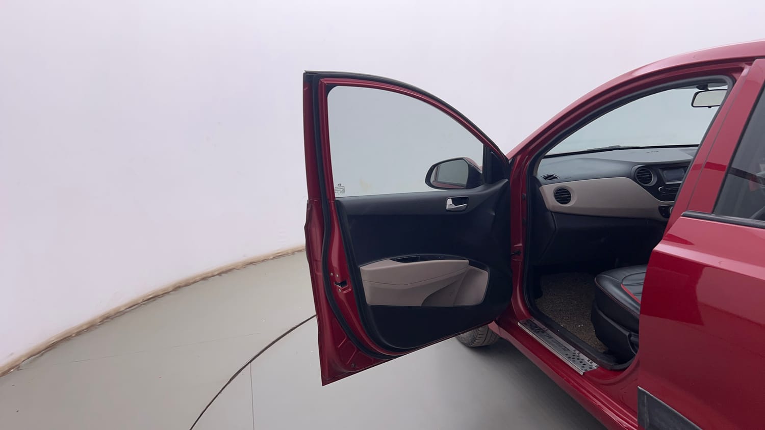 Used 2017 Hyundai Grand i10 Sportz 1.2 Kappa VTVT Petrol Manual interior LEFT FRONT DOOR OPEN VIEW