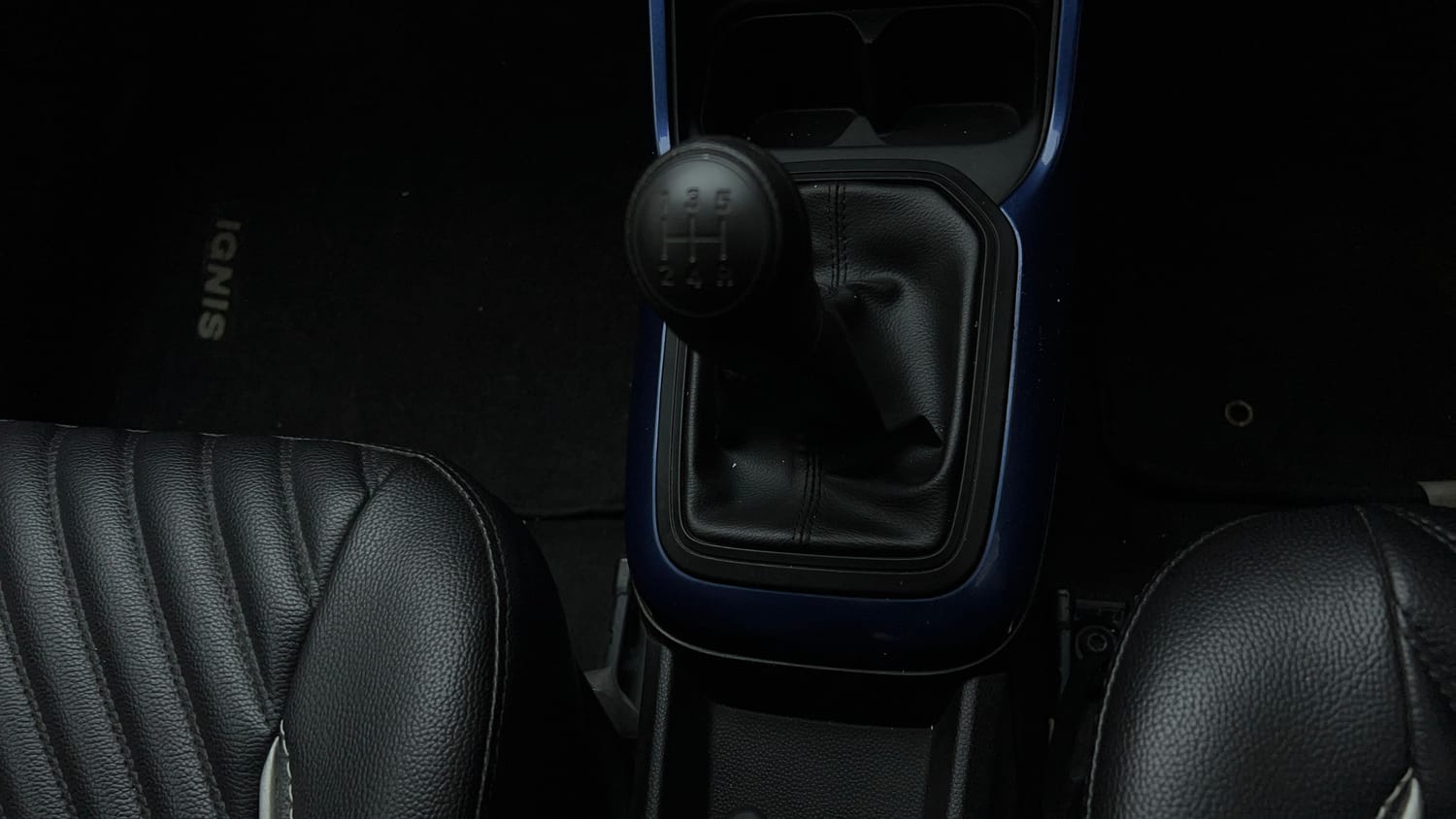Used 2022 Maruti Suzuki Ignis Sigma 1.2 MT Petrol Manual interior GEAR  KNOB VIEW