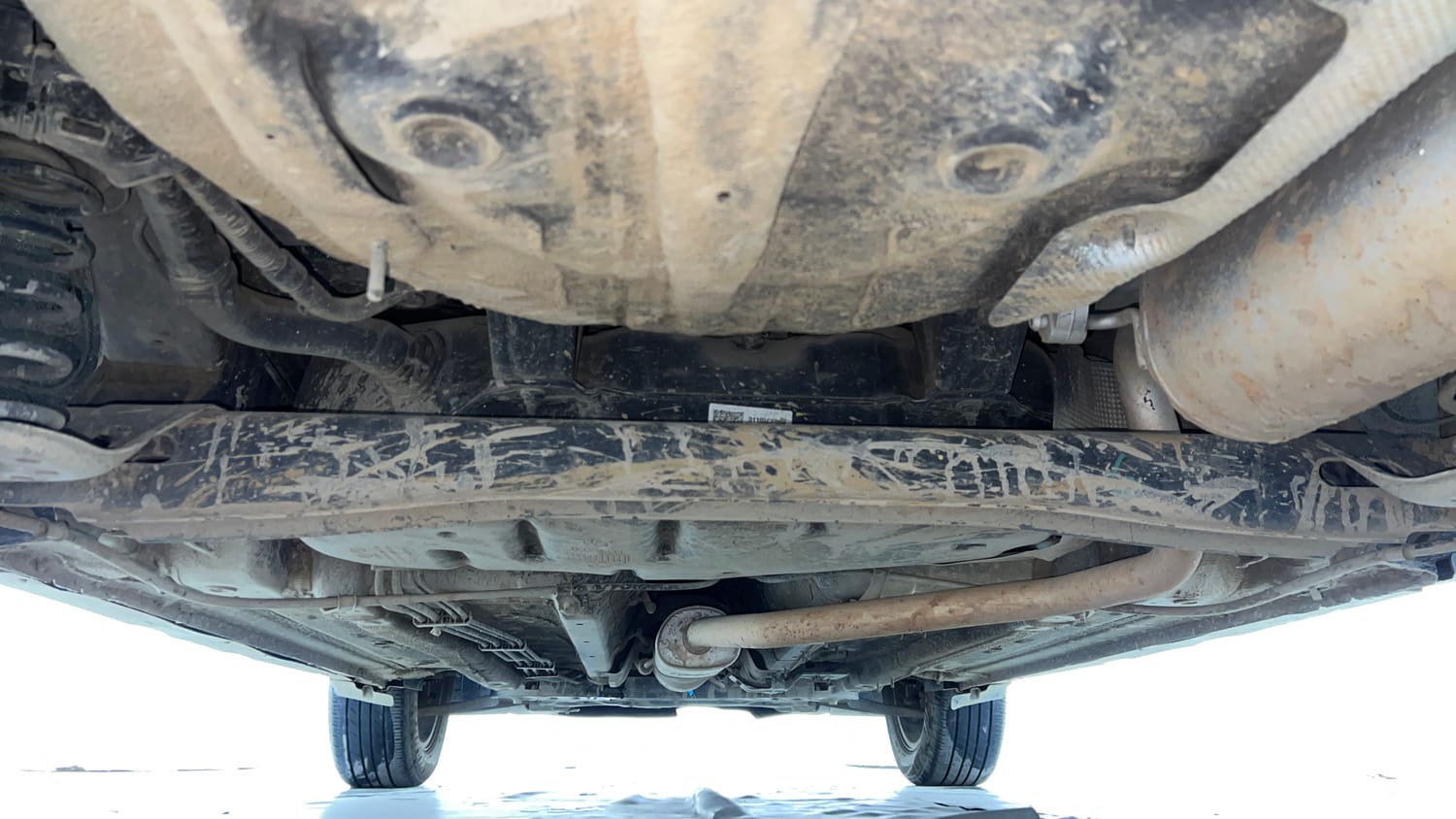 Used 2023 Kia Sonet Aurochs Edition 1.0 Petrol 7DCT Petrol Automatic extra REAR UNDERBODY VIEW (TAKEN FROM REAR)