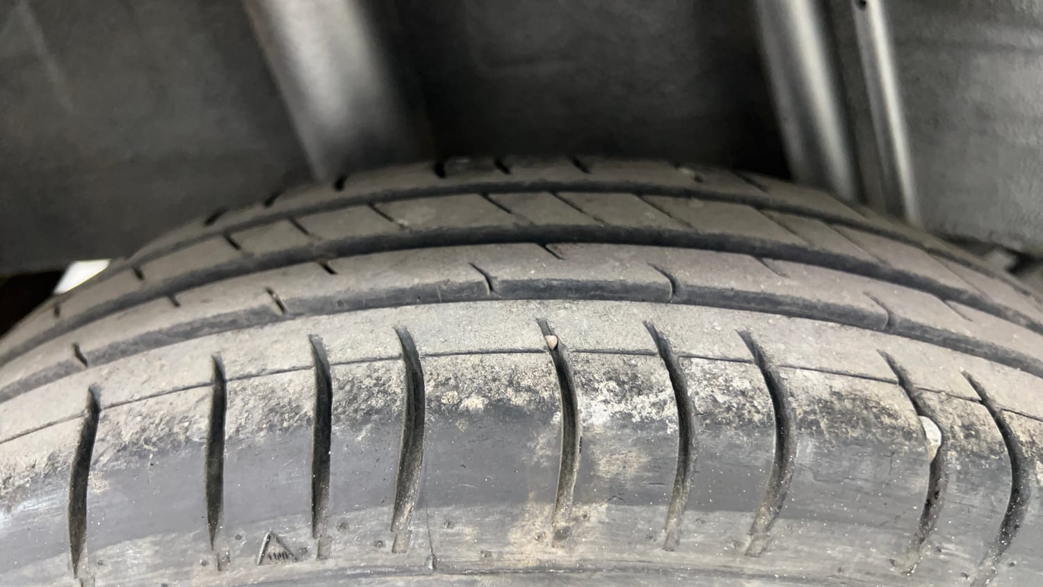 Used 2018 Datsun Redi-GO S Petrol Manual tyres RIGHT REAR TYRE TREAD VIEW