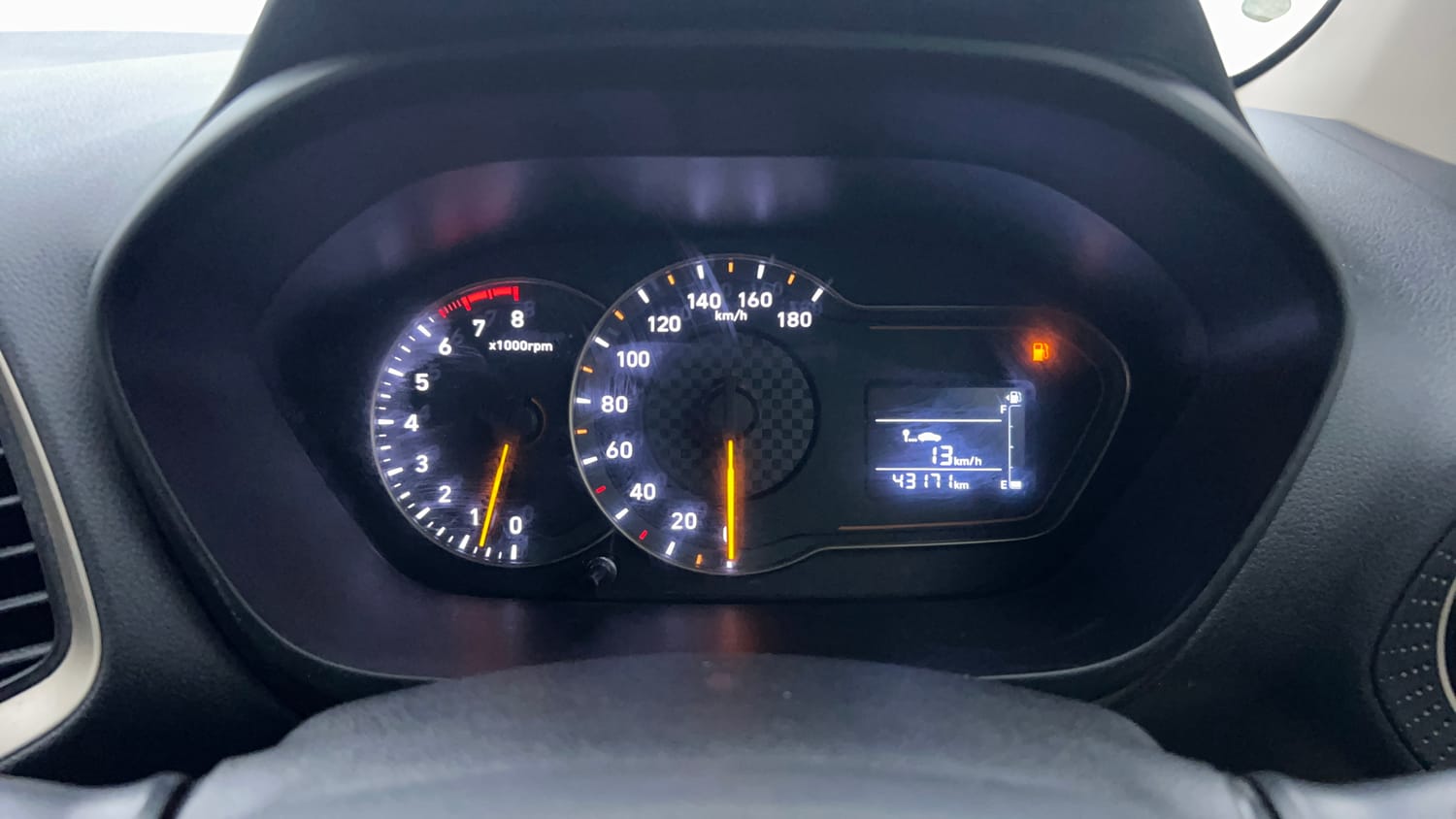 Used 2019 Hyundai Santro Sportz Petrol Manual interior CLUSTERMETER VIEW