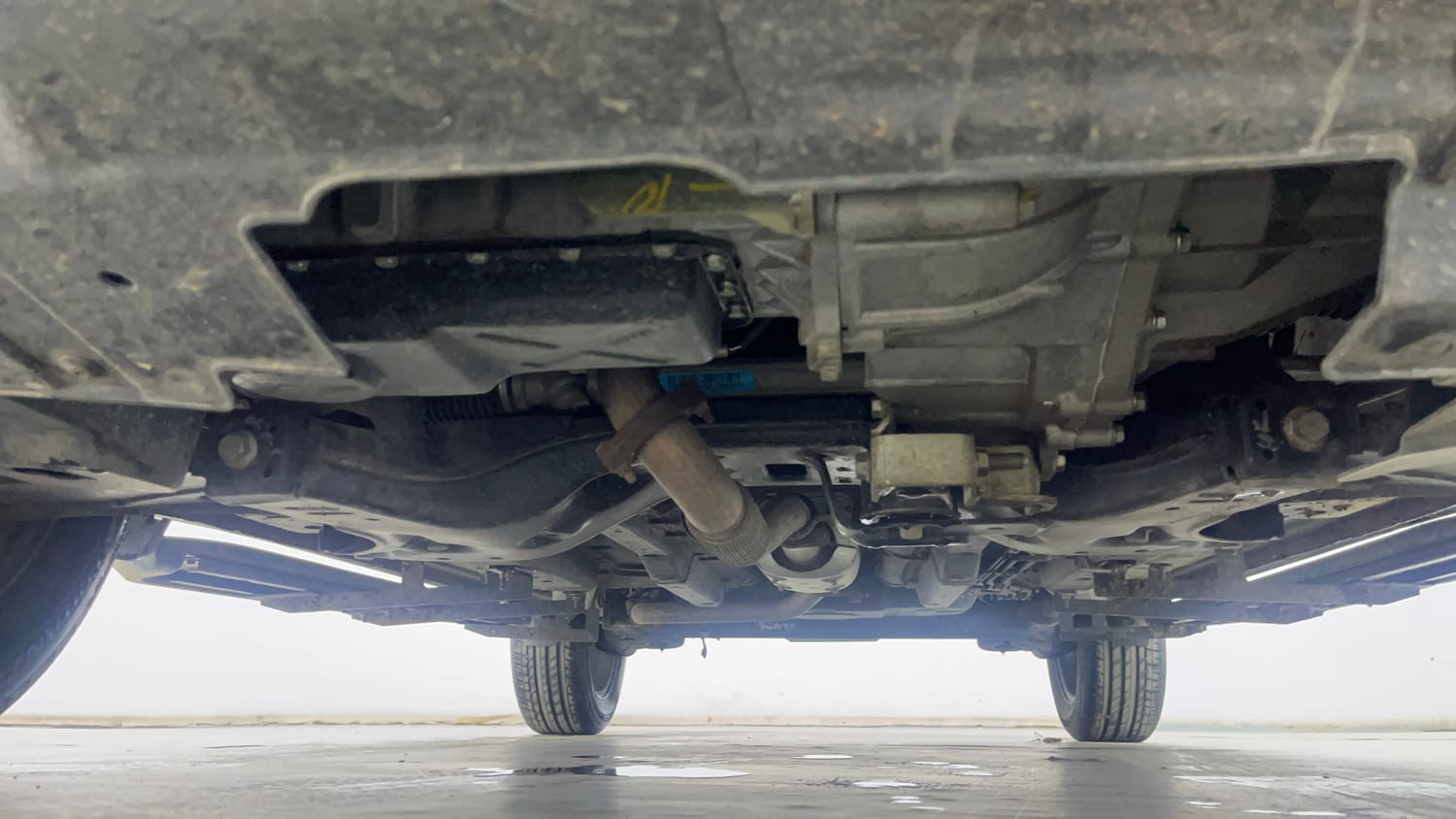 Used 2024 Tata Nexon Creative Plus S 1.5 Revotorq Diesel 6MT Diesel Manual extra FRONT LEFT UNDERBODY VIEW