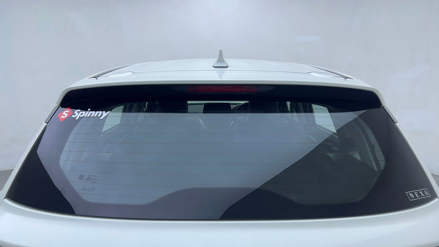 Used 2023 Maruti Suzuki Grand Vitara Delta Smart Hybrid AT Petrol Automatic exterior BACK WINDSHIELD VIEW
