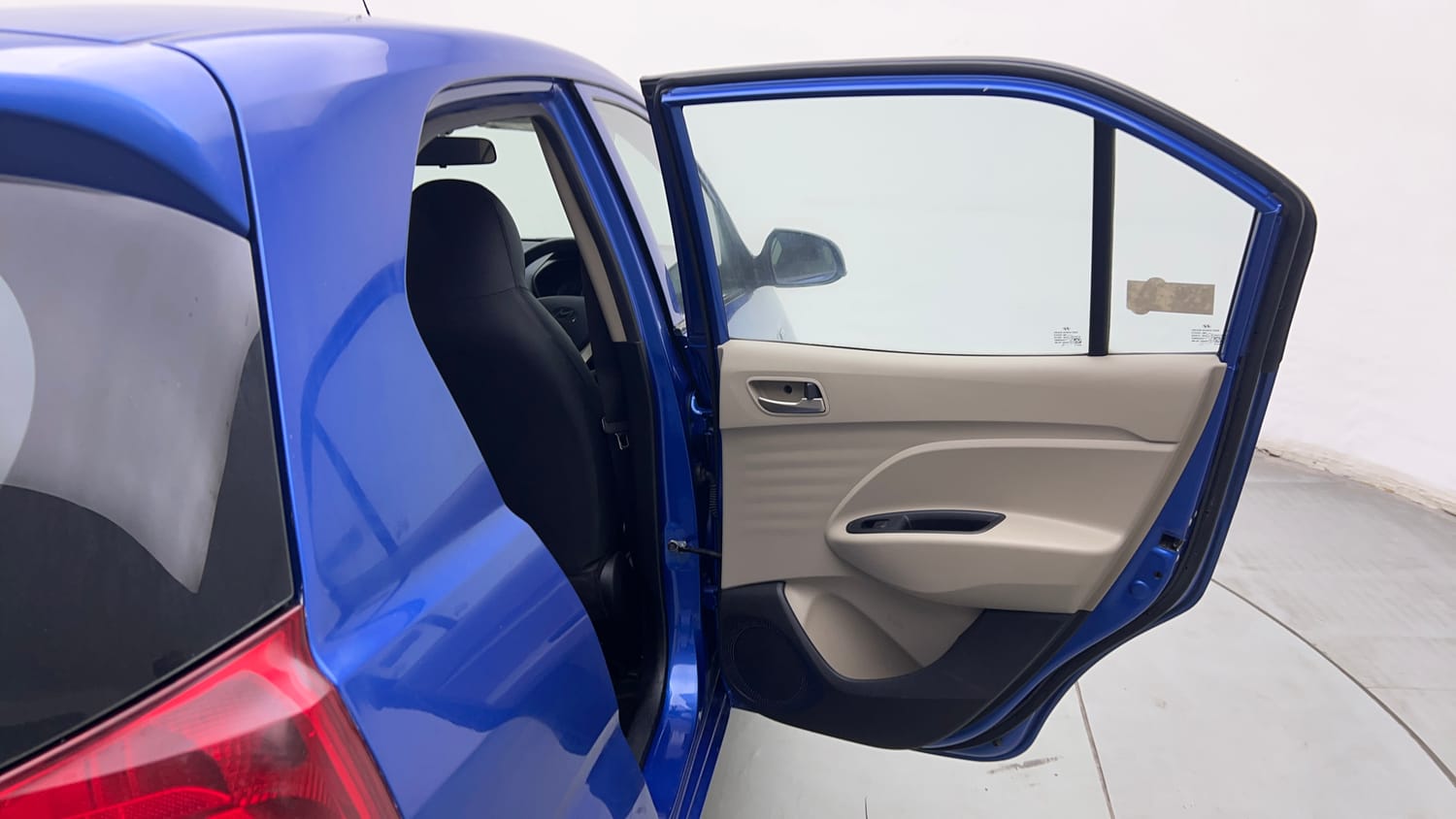 Used 2020 Hyundai Santro Sportz AMT Petrol Automatic interior RIGHT REAR DOOR OPEN VIEW