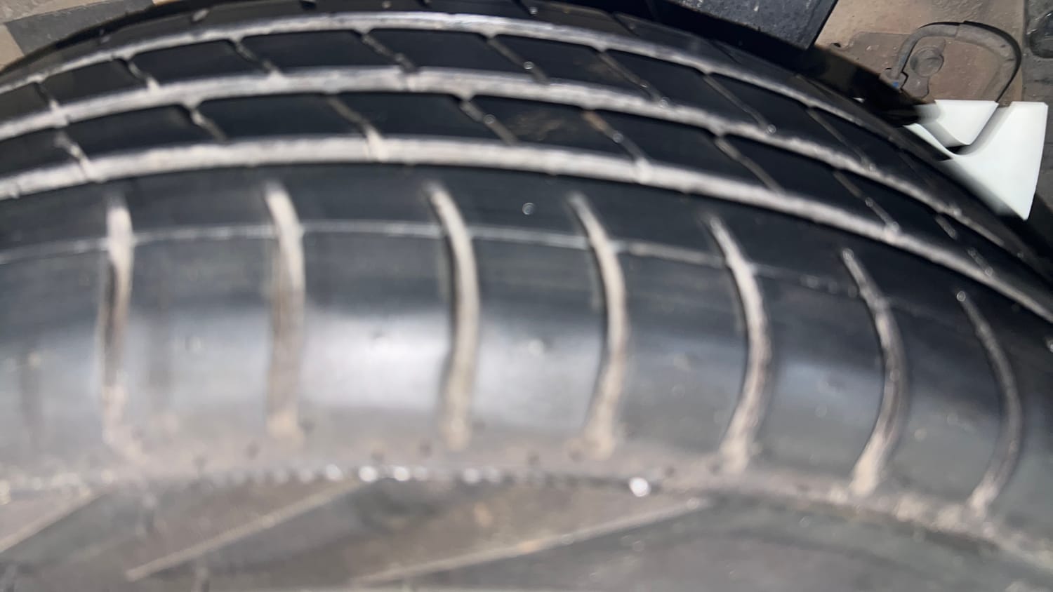 Used 2016 Hyundai Grand i10 Sportz 1.2 Kappa VTVT Petrol Manual tyres LEFT REAR TYRE TREAD VIEW