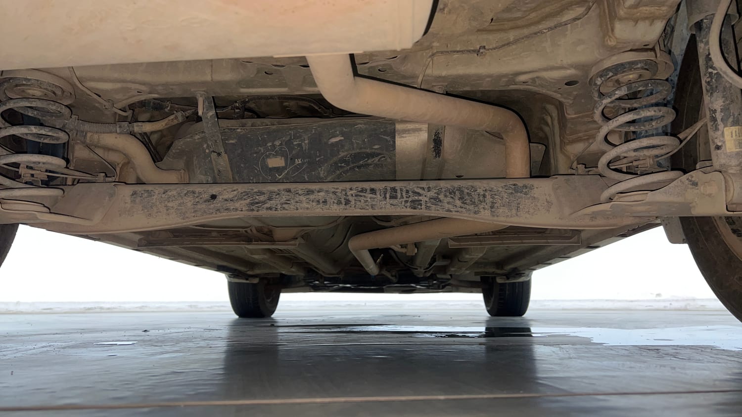Used 2022 Kia Seltos HTK 1.5 Diesel Diesel Manual extra REAR UNDERBODY VIEW (TAKEN FROM REAR)