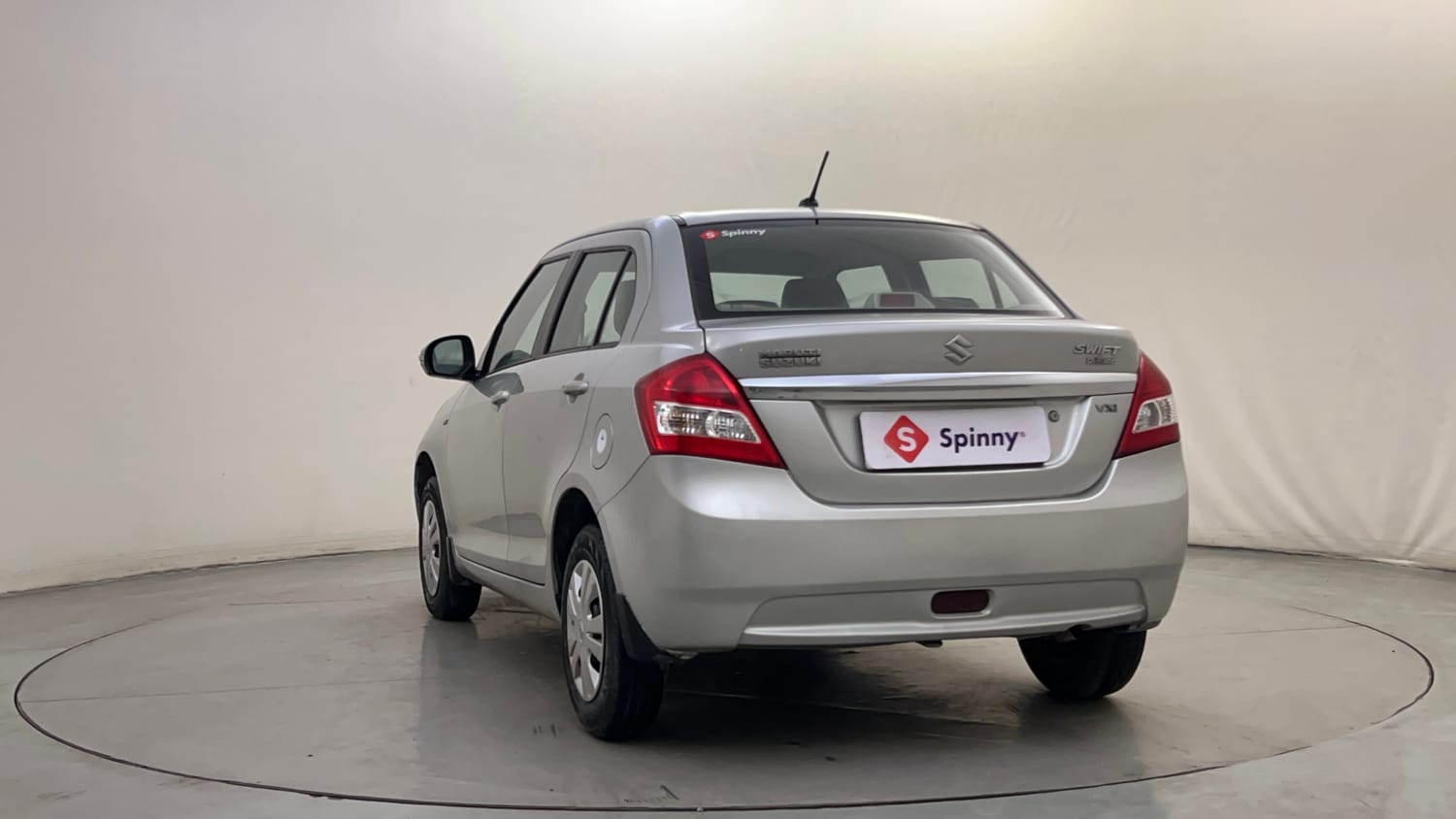 Used 2012 Maruti Suzuki Swift Dzire VXI Petrol Manual exterior LEFT REAR CORNER VIEW