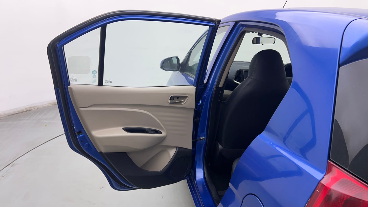 Used 2020 Hyundai Santro Sportz AMT Petrol Automatic interior LEFT REAR DOOR OPEN VIEW