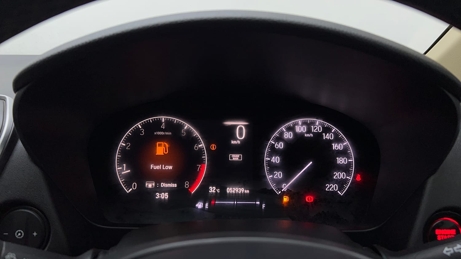 Used 2021 Honda City ZX Petrol Petrol Manual interior CLUSTERMETER VIEW