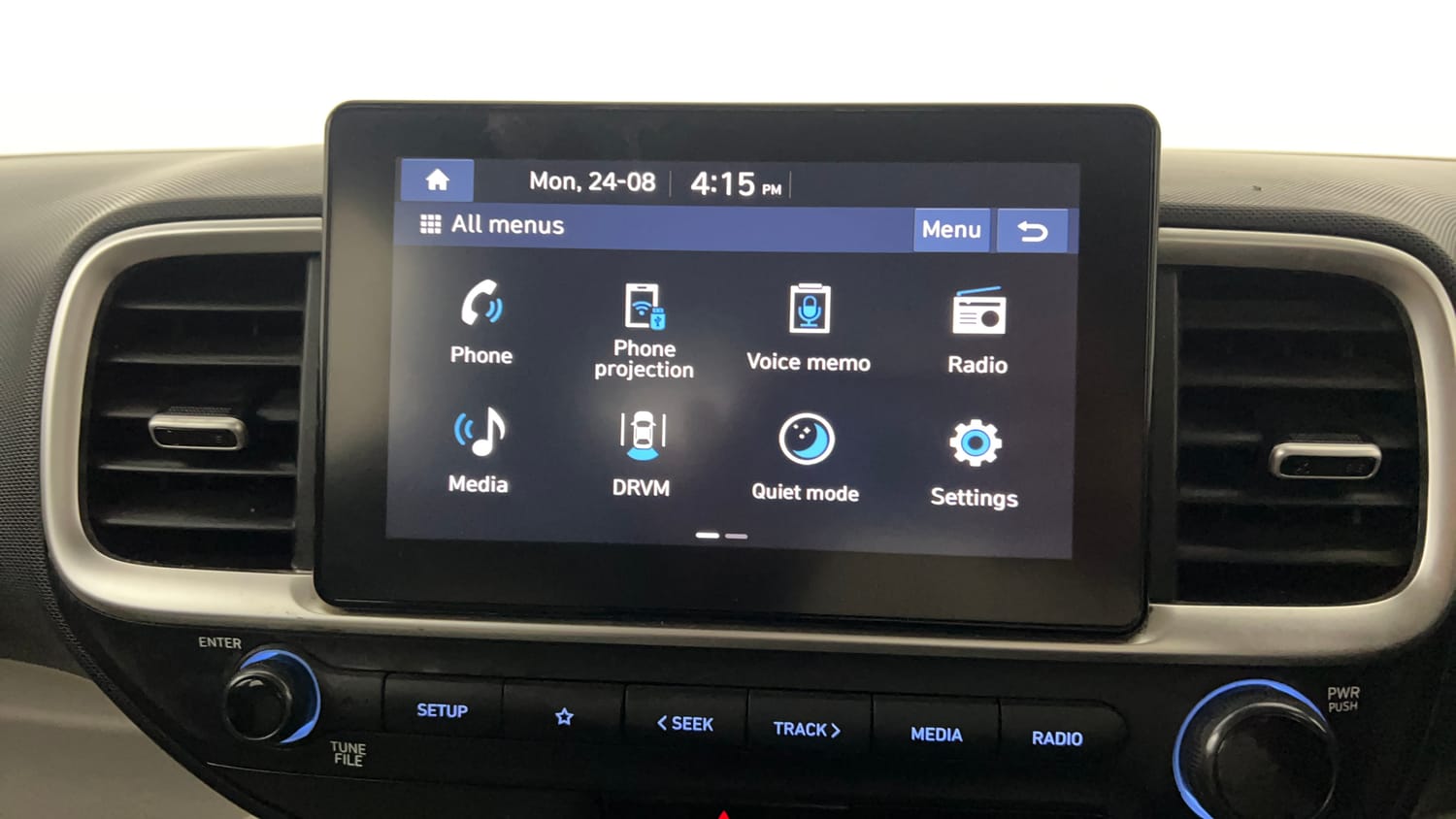 Used 2023 Hyundai Venue S (O) 1.2 Petrol Petrol Manual top_features Touch screen infotainment system