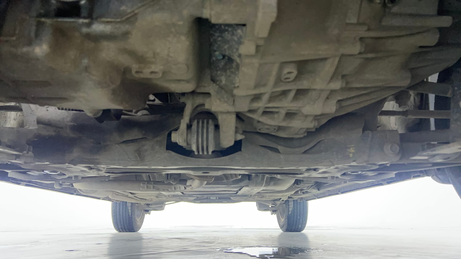 Used 2023 Honda WR-V SV MT Petrol Petrol Manual extra FRONT LEFT UNDERBODY VIEW