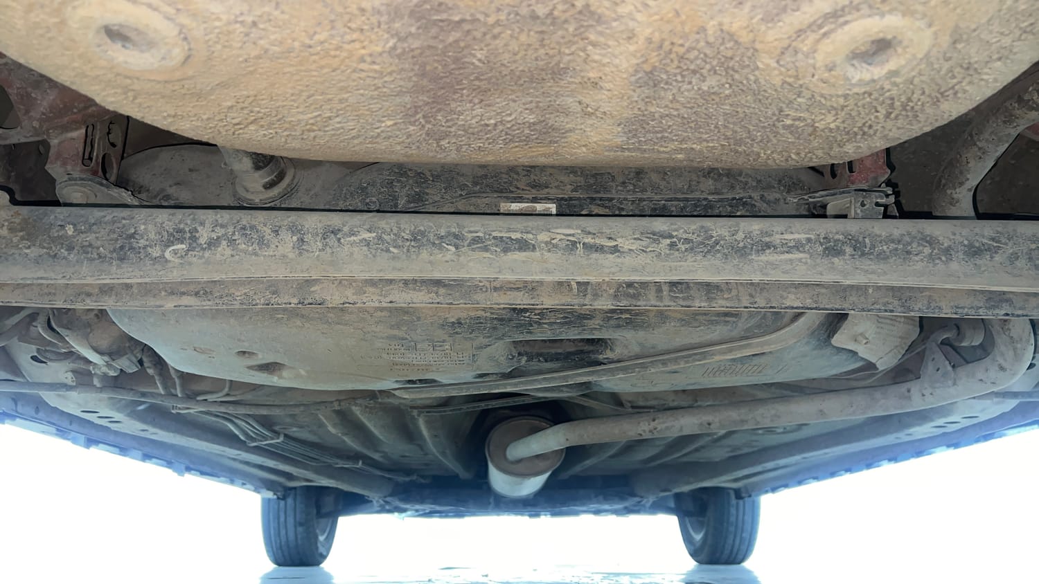 Used 2017 Maruti Suzuki Ignis Zeta 1.2 AMT Petrol Automatic extra REAR UNDERBODY VIEW (TAKEN FROM REAR)