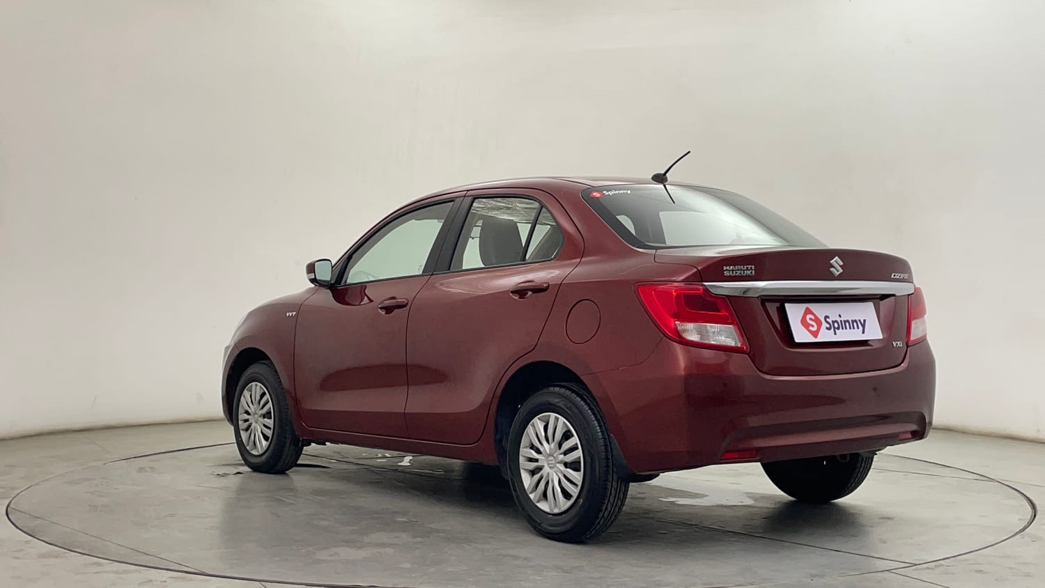 Used 2017 Maruti Suzuki Dzire VXi Petrol Manual exterior LEFT REAR CORNER VIEW