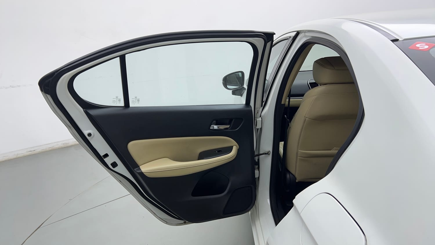 Used 2021 Honda City ZX Petrol Petrol Manual interior LEFT REAR DOOR OPEN VIEW