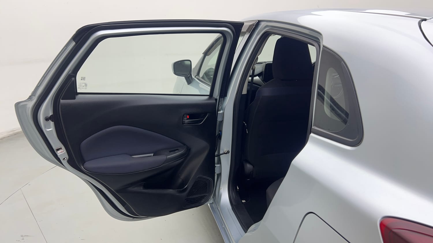 Used 2024 Maruti Suzuki Baleno Sigma MT Petrol Manual interior LEFT REAR DOOR OPEN VIEW