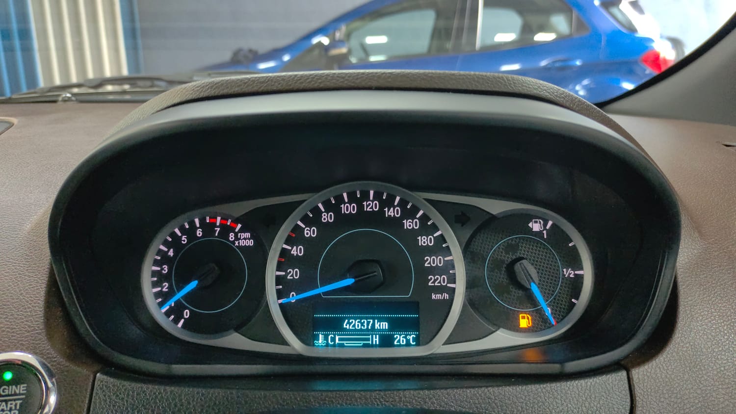 Used 2018 Ford Freestyle Titanium 1.2 Ti-VCT Petrol Manual interior CLUSTERMETER VIEW