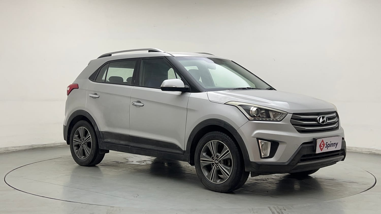 Used 2016 Hyundai Creta 1.6 SX Plus AT Petrol Petrol Automatic exterior RIGHT FRONT CORNER VIEW