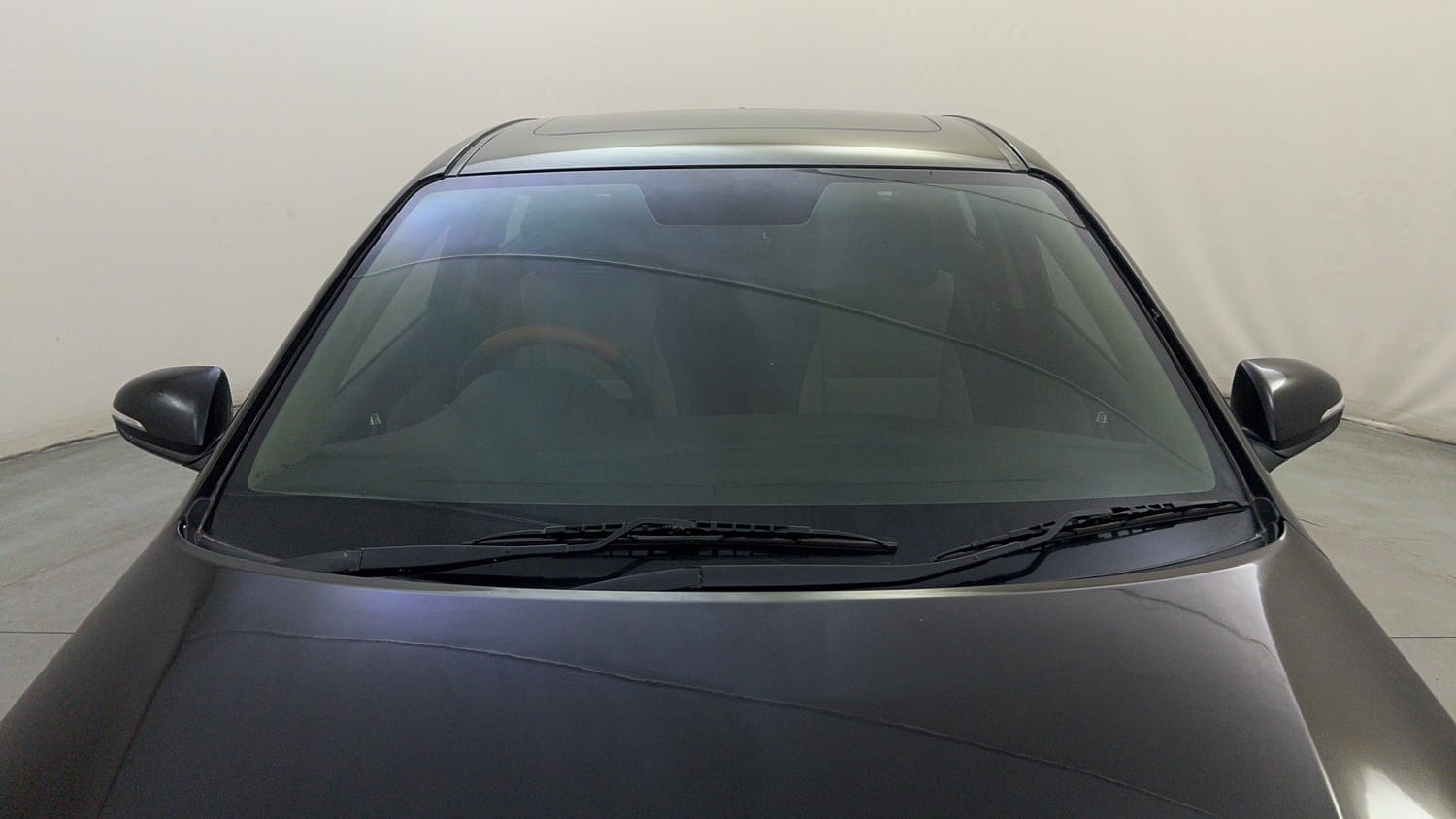 Used 2018 Hyundai Verna SX (O)1.6 VTVT Petrol Manual exterior FRONT WINDSHIELD VIEW