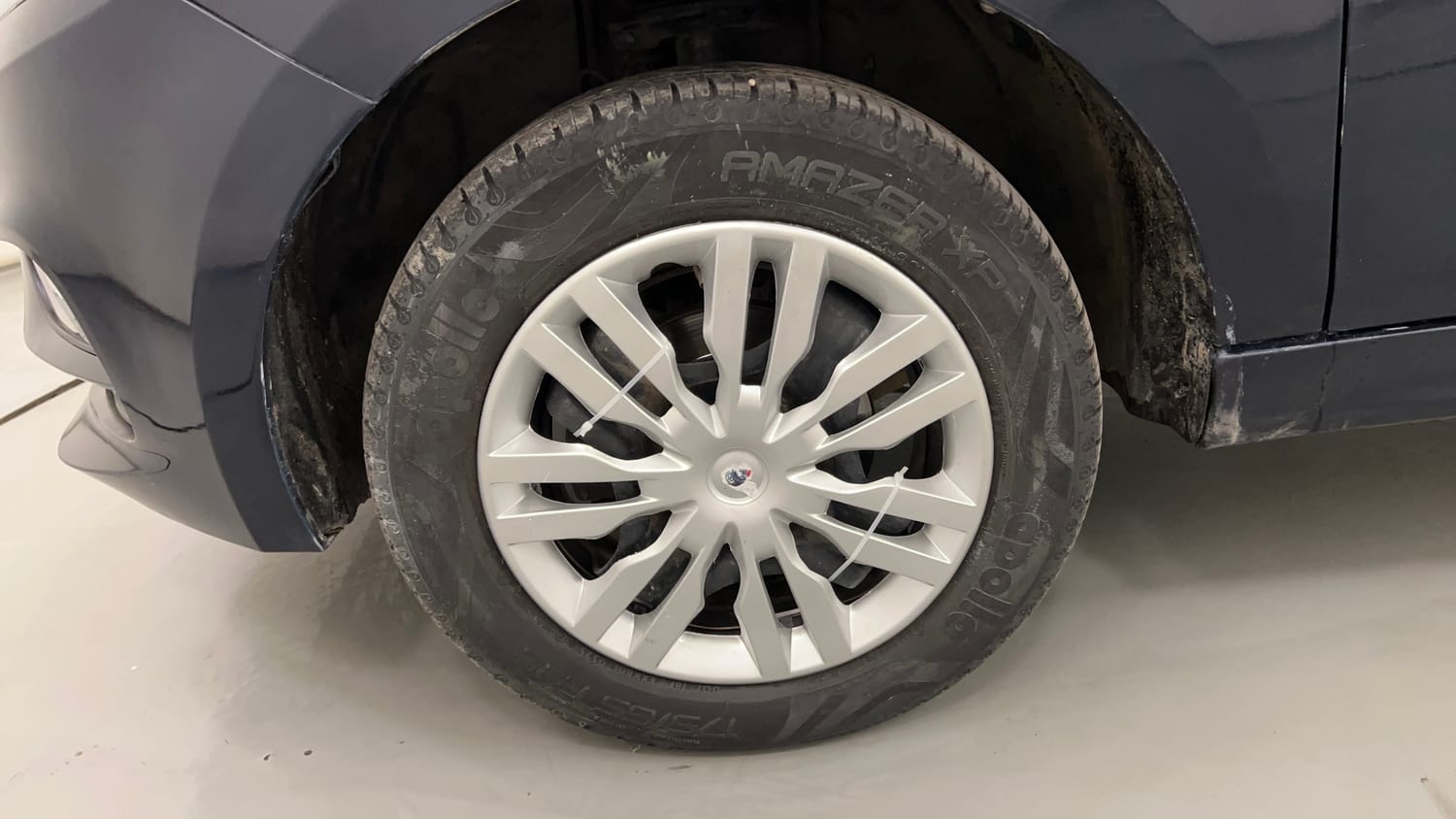 Used 2022 Tata Tiago XZ Plus CNG Cng Manual tyres LEFT FRONT TYRE RIM VIEW